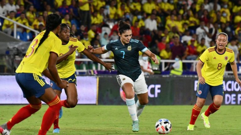 Fútbol femenino: la Selección Argentina igualó en Colombia