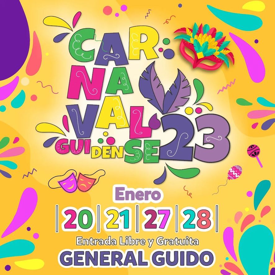 Este fin de semana comienza el Carnaval de General Guido con las clásicas comparsas y espectáculos increíbles. 