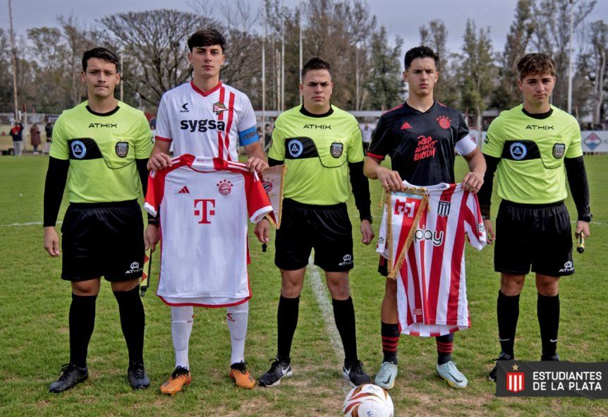 Gerónimo Spina futbolista de la Quinta División de Estudiantes
