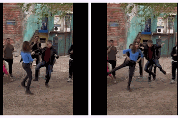 el video de agustina cherri y adrian suar bailando chiquititas