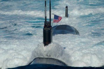 Un submarino nuclear de EEUU y aviones británicos en las costas de Tierra del Fuego