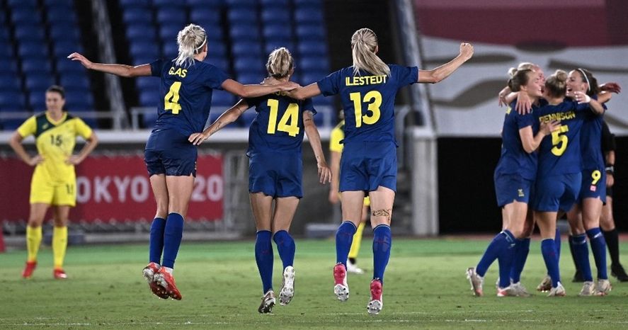 Suecia va por el oro en fútbol femenino en Tokio 2020.