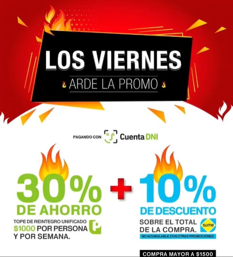 El supermercado Sume de La Plata añade su propia rebaja al descuento de Banco Provincia