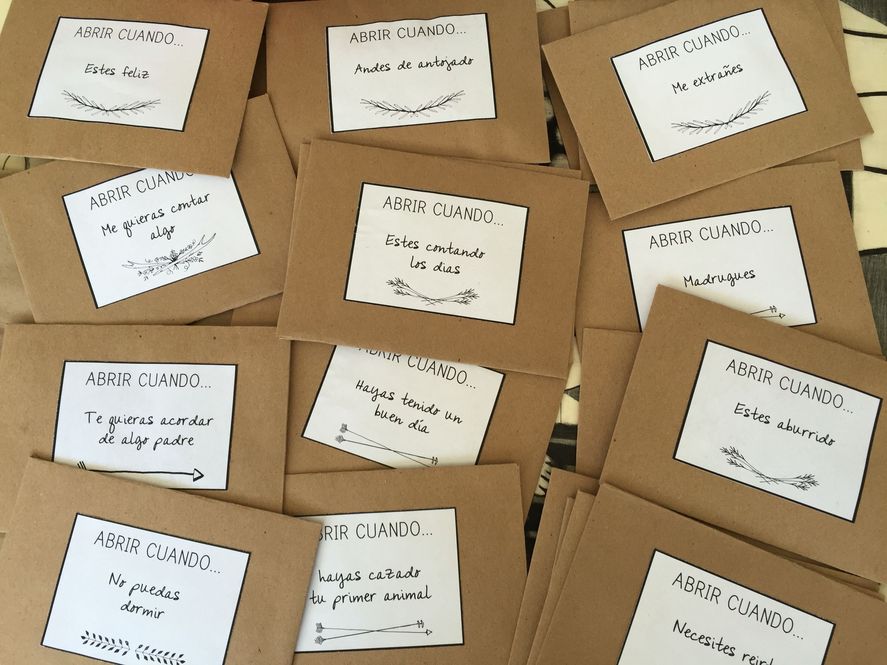 Una quinta opción para San Valentín es regalarle alguna tarjeta o preparar un juego para jugar de a dos o individualmente.