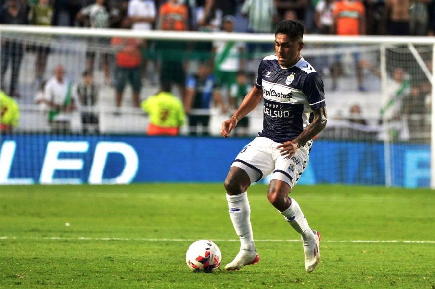 Cristian Tarragona, delantero de Gimnasia (Prensa GELP)