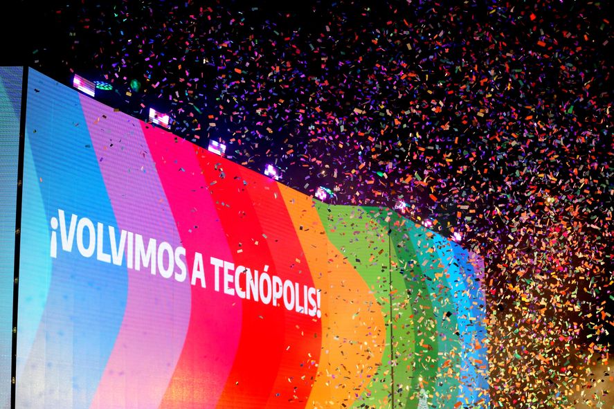 Reapertura de Tecnópolis en Villa Martelli.