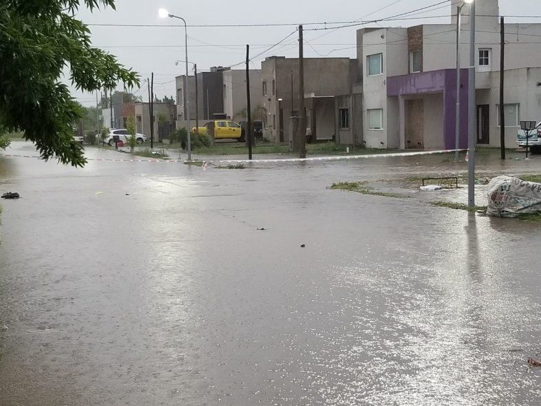 Llovieron entre 300 y 400 milímetros en la zona rural y la urbana