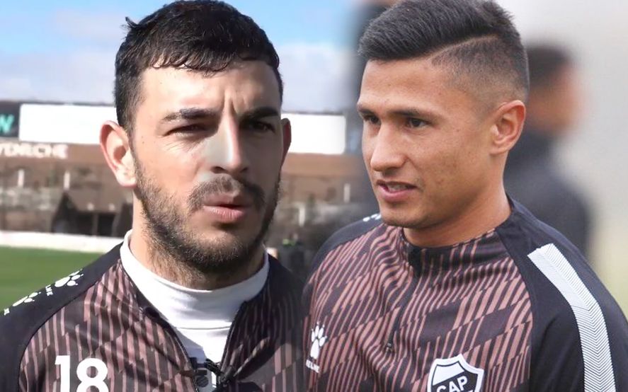 Tijanovich (ex Gimnasia) y Gómez (ex Estudiantes), dos de los refuerzos de Platense.