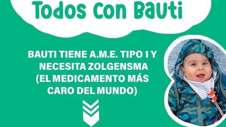 Todos con Bauti. Presentan amparo judicial para que la obra social cubra la medicación