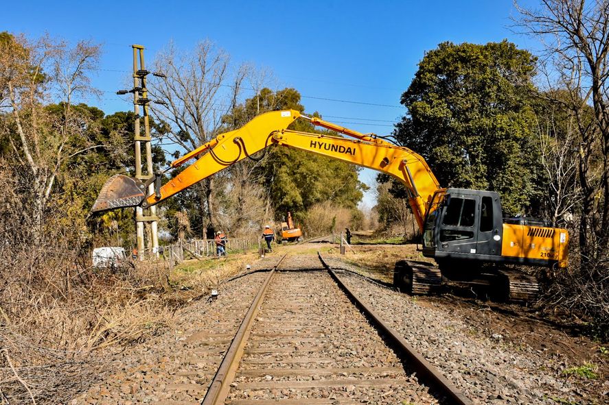Trenes Argentinos avanza con las obras para extender el servicio de Bragado a Pehuajó