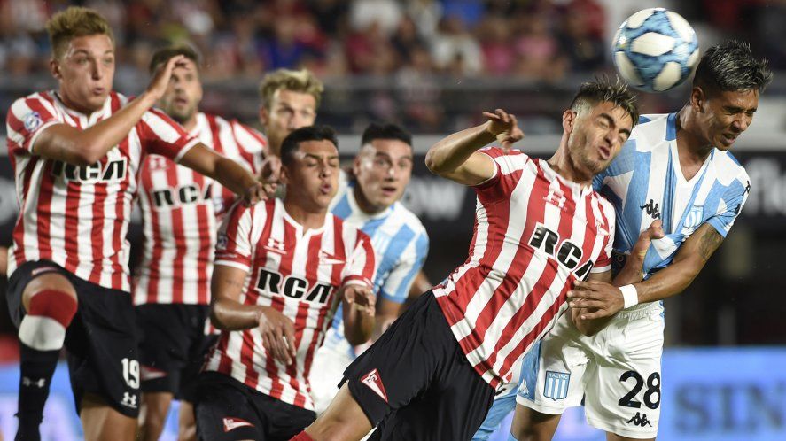 Imágenes del último partido de Liga del fútbol argentino. Fue un Estudiantes 1 Racing 2 en La Plata.
