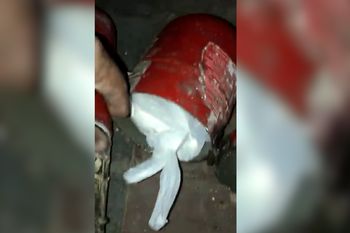 lomas de zamora: fue de compras con cocaina en un matafuegos