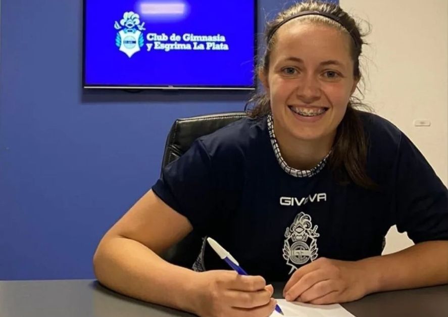 La nueva arquera del fútbol femenino de Gimnasia firmó hasta diciembre.