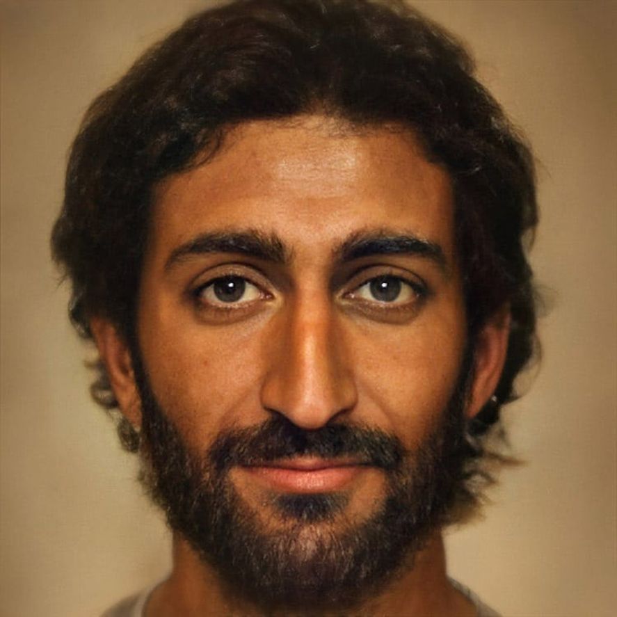 Un posible rostro de Jesús según la Inteligencia Artificial 