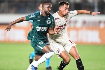 Universitario y Goiás, rivales de Gimnasia en el Grupo G de la Copa Sudamericana, igualaron 2-2.