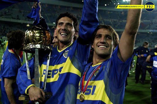 Cagna y Cascini: Símbolos del Boca campeón de Bianchi, el Mosquito pateó el penal definitivo.