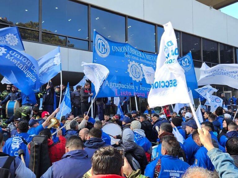 La UOM inició un paro de 48 horas, pero Trabajo dictó la conciliación obligatoria