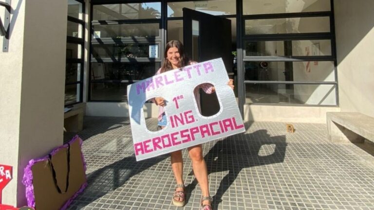 Valentina Marletta, primera Ingeniera Aeroespacial de Argentina: “Me encantaría ser Ingeniera de un equipo de Fórmula 1”.