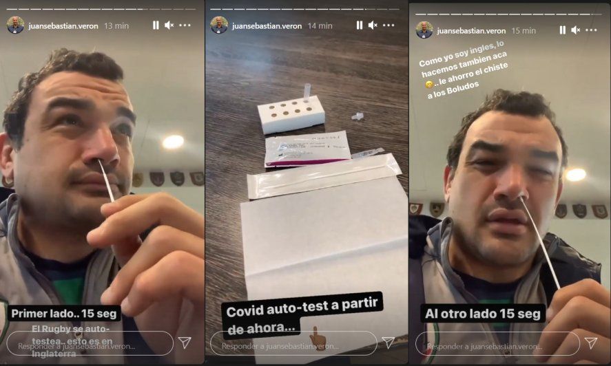 Verón se refirió a la polémica por los testeos en Estudiantes, y mostró cómo se testean en el rugby de Inglaterra.