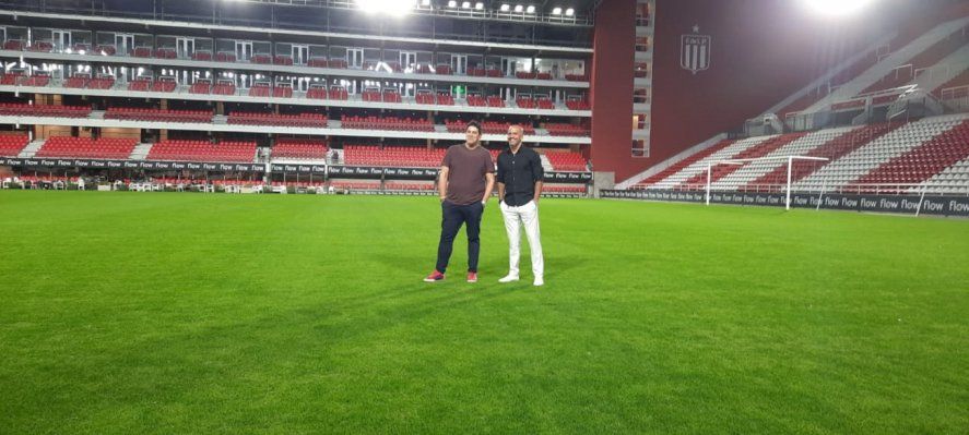 Juan Sebastián Verón y Martín Gorostegui en Estudiantes