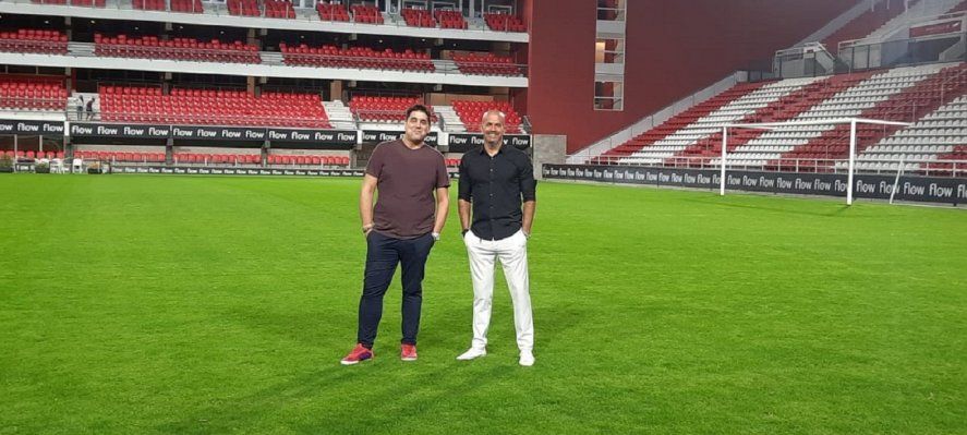 Juan Sebastián Verón y Martín Gorostegui, una amistad que se forjó en Estudiantes