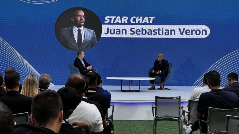 Juan Sebastián Verón: Estudiantes en Academy Global Summit