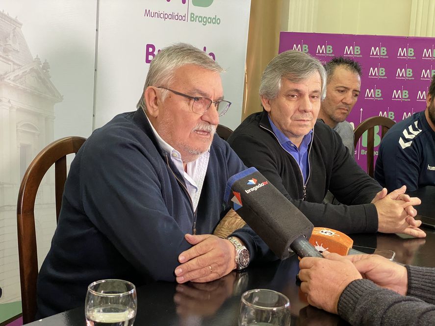 Vicente Gatica junto a Guillermo Britos Vicente Gatica junto a Guillermo Britos