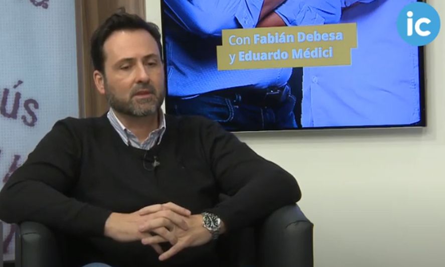 El intendente de Chacabuco, Víctor Aiola