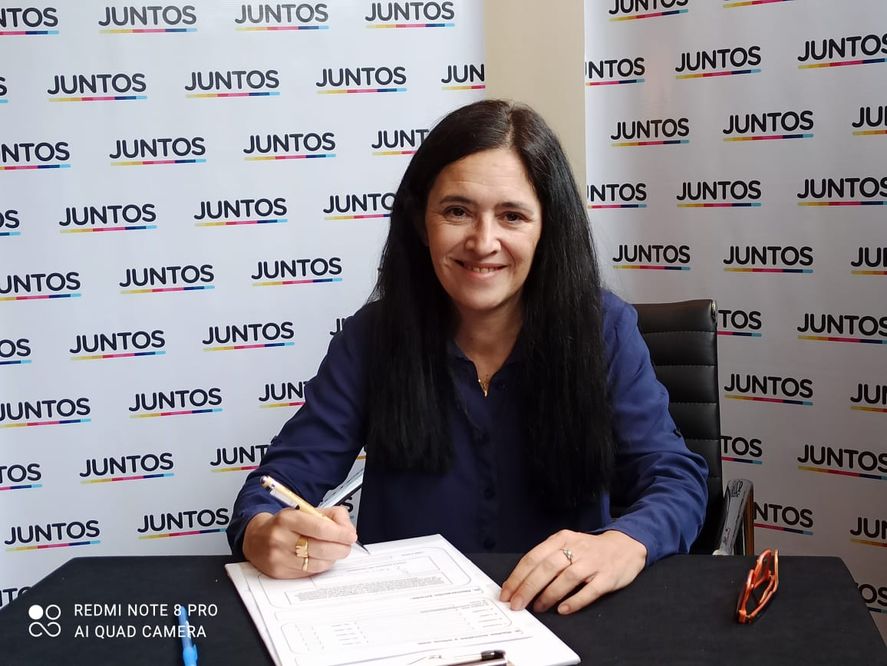 Victoria Borrego, otra candidata de Lilita Carrió que aspira a llegar al Congreso Nacional.