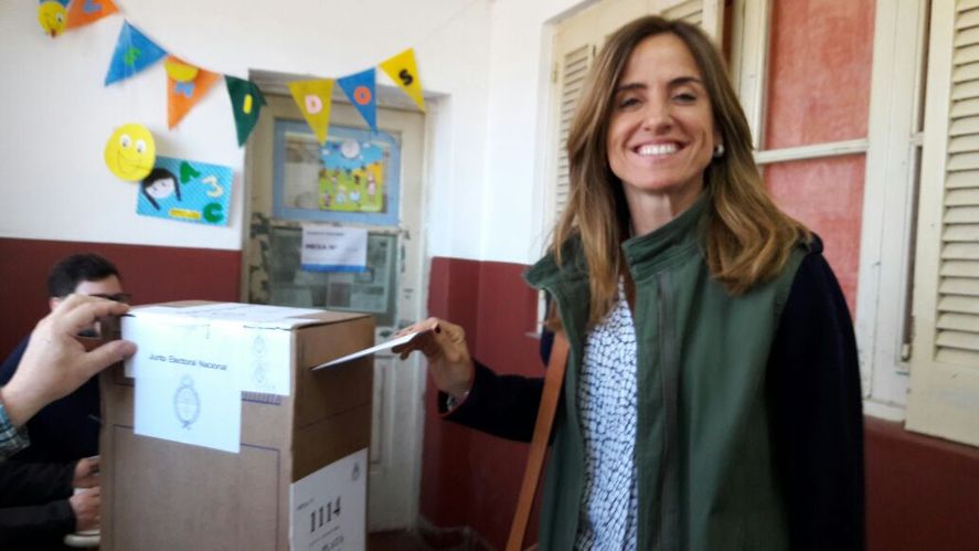Victoria Tolosa Paz, al igual que en 2019, estas elecciones votará en La Plata.