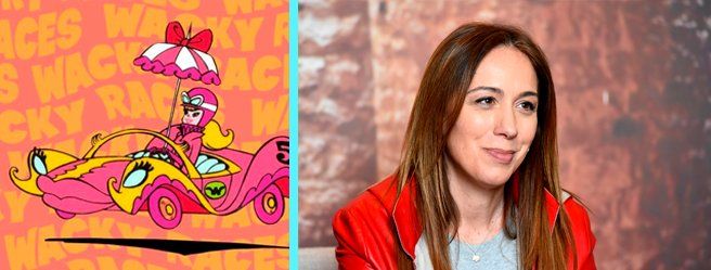 María Eugenia Vidal, como Penélope Glamour.