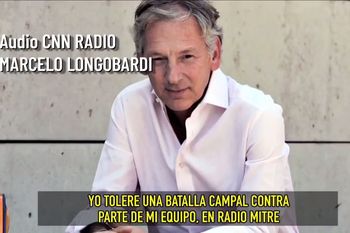 marcelo longobardi prendio el ventilador contra radio mitre
