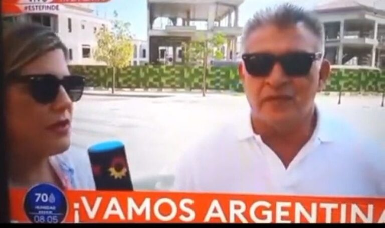 Conductora de TN en Qatar entrevistó al Bichi Borghi sin reconocerlo