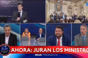 bronca de tn por la no transmision de jura de ministros y su explicacion