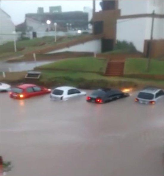 Hasta las 9:00, el SMN registró en Villa Gesell 87 milímetros de agua