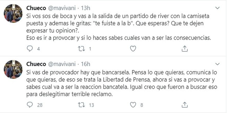 Mauricio Vivani y otro ataque a la prensa