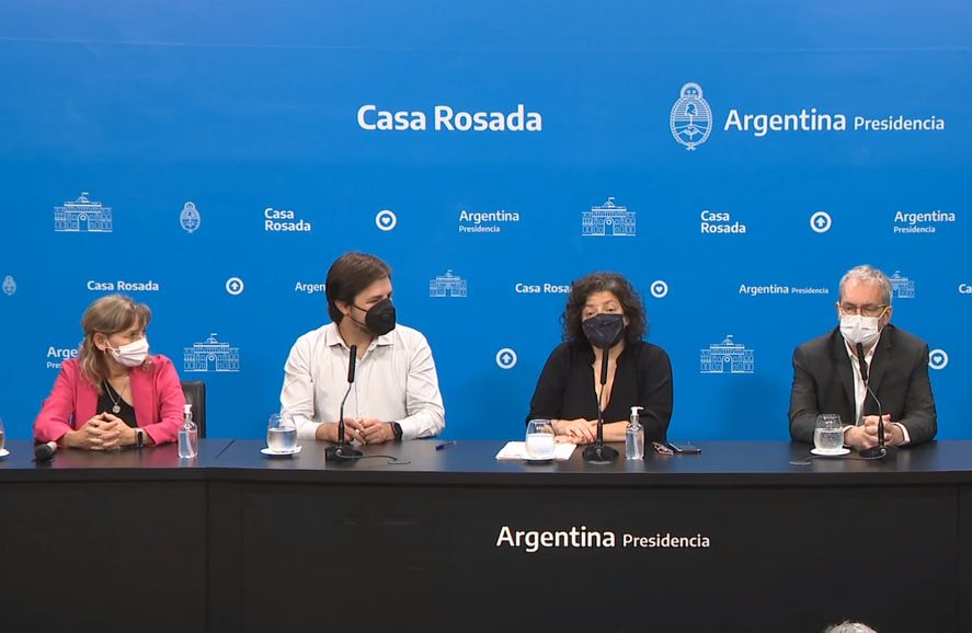 La ministra de Salud de la Nación, Carla Vizzotti, también apelaría al pasaporte sanitario