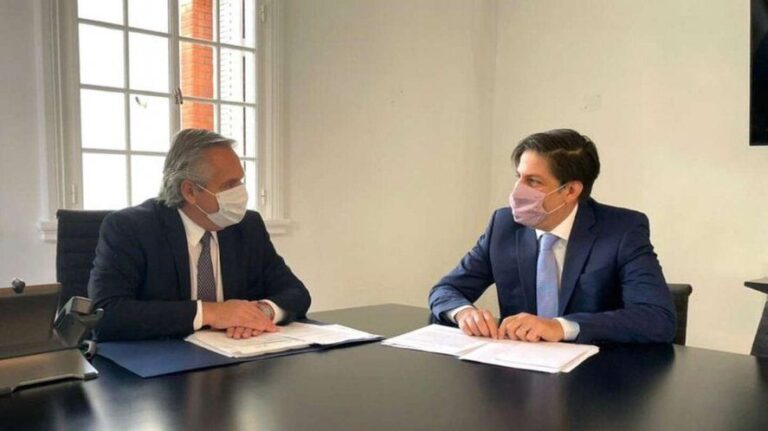 Clases presenciales: Alberto Fernández se reunió con Trotta
