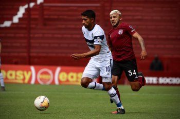Matías García intentó ser el conductor de Gimnasia.