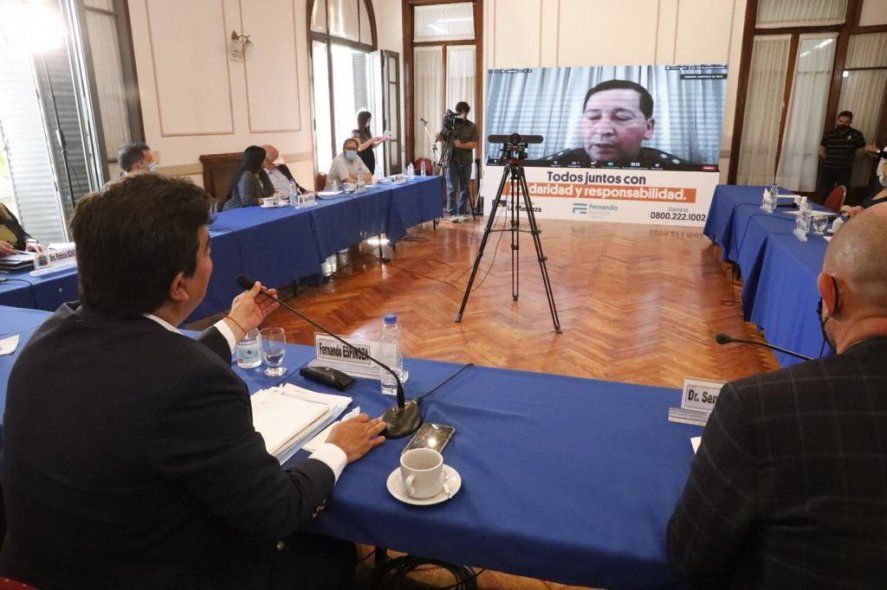 La reunión del consejo de seguridad de La Matanza