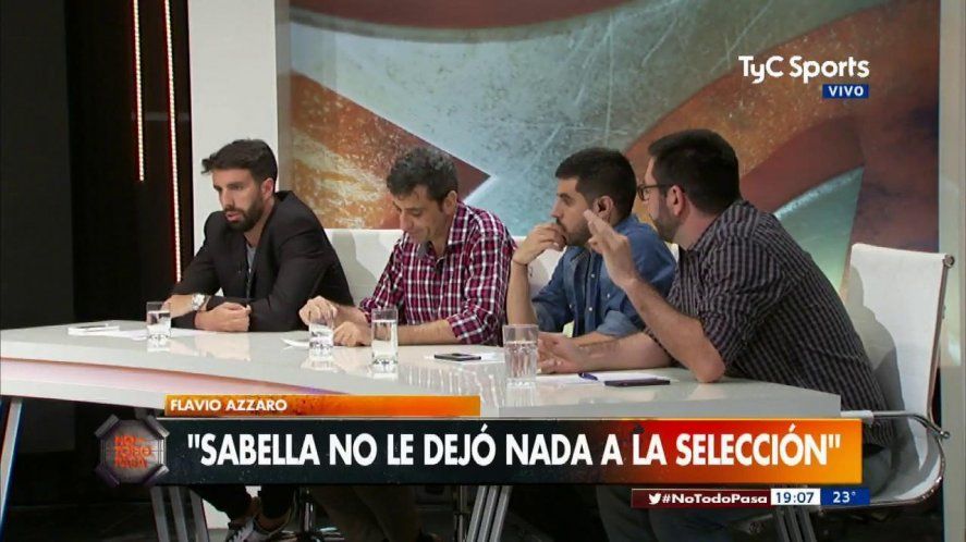 Sabella quiso cambiar el foco de la discusión sobre el resultado, quiso hacer algo mejor, pero igual fue atacado.