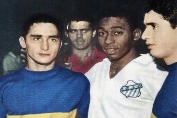 Boca - Santos: Los goles de Sanfilippo y la magia de Pelé definieron la Copa Liberadores del 63´.