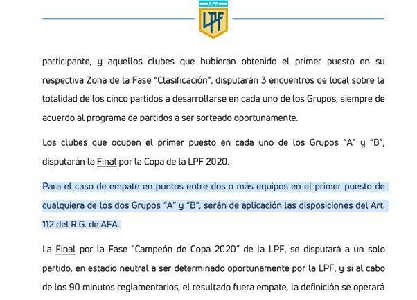 El reglamento de la LPF no habla de sorteo.