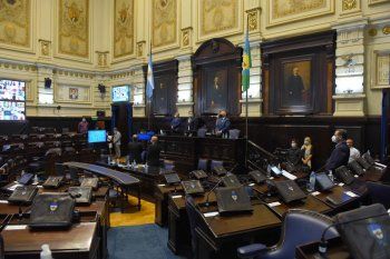 La Cámara de Diputados en plena sesión