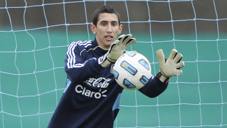 Fideo con guantes: Di María, el arquero ante un “caso River”