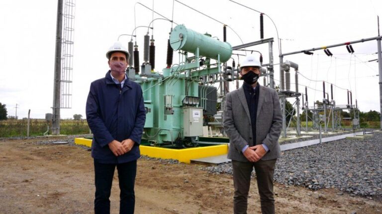 Construyen una nueva Subestación de Edelap en Magdalena