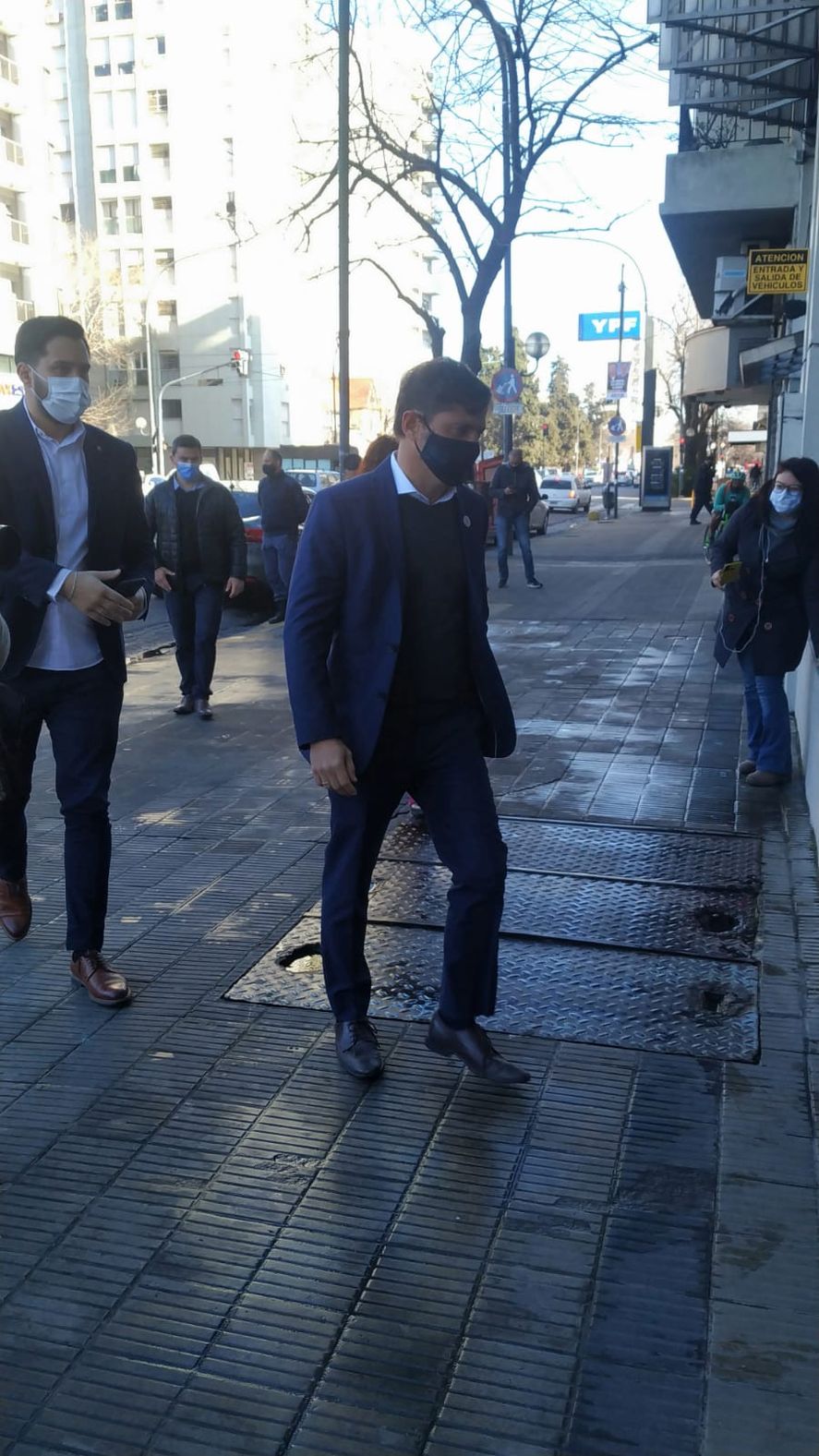 Axel Kicillof en el Ministerio de Trabajo - Gentileza Prensa UDA