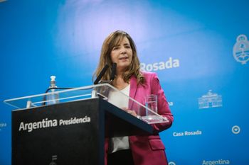 La portavoz del Gobierno, Gabriela Cerruti, habló sobre la inflación