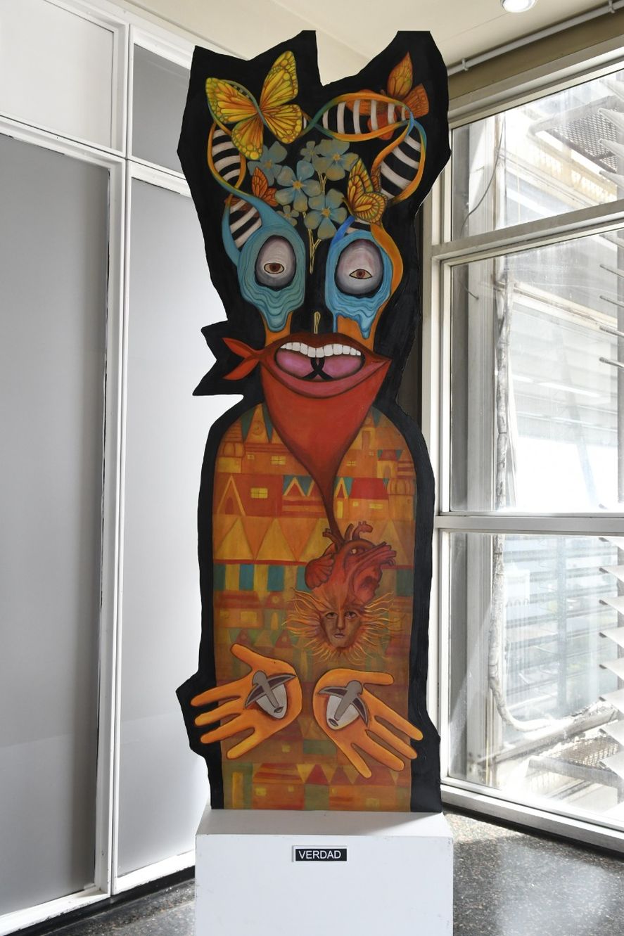 Obras de arte en exposición