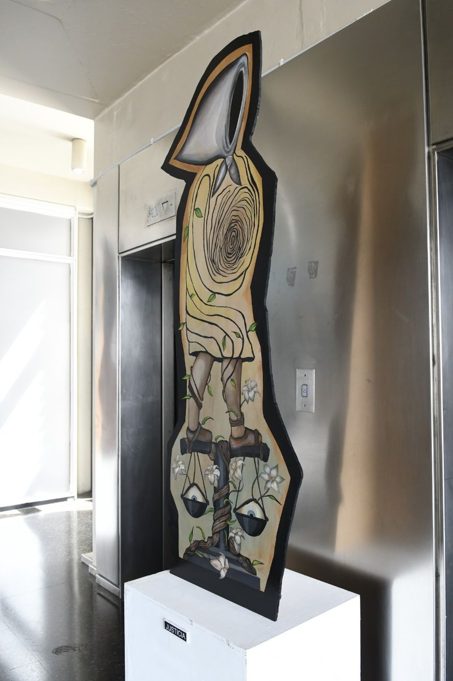 Obras de arte en exposición